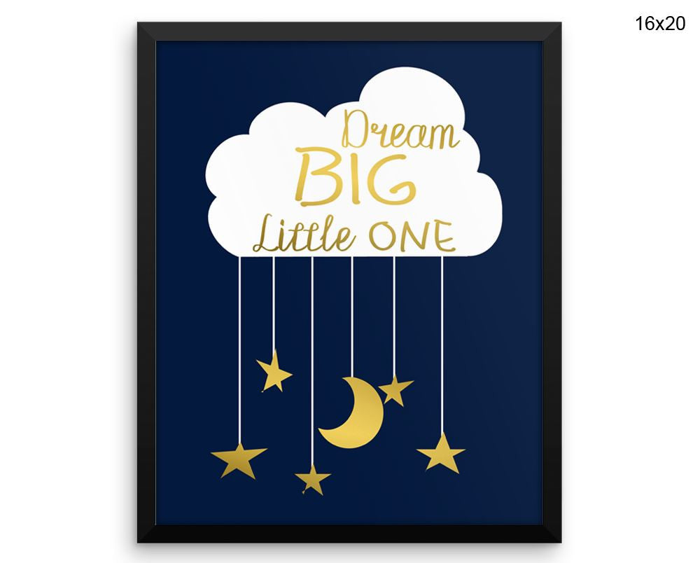 Kids Room Print, Beautiful Wall Art with Frame and Canvas options available Decor