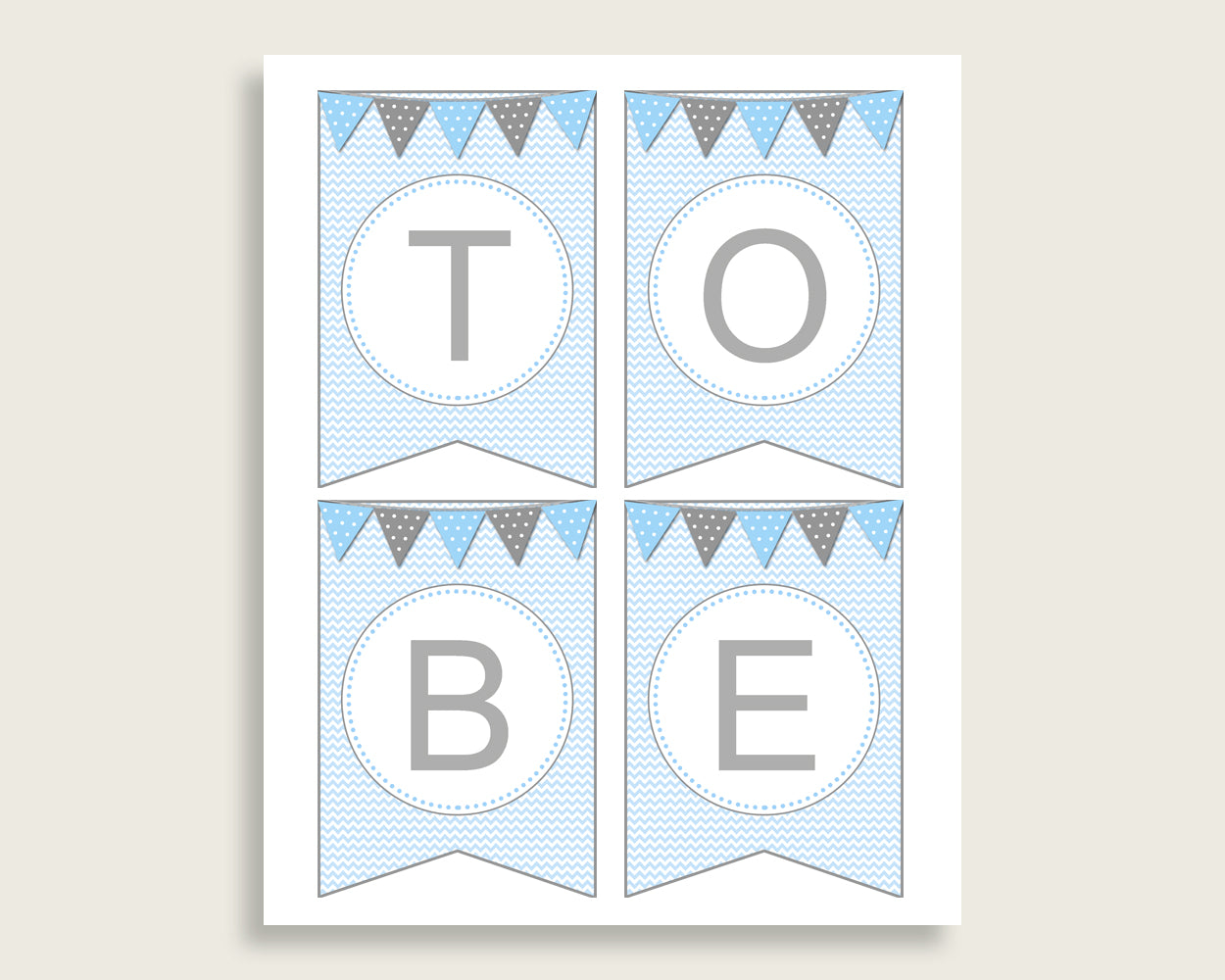 Elephant Baby Shower Chair Banner Printable, Blue Grey Chair Banner, Boy Shower, Mama To Be, Mommy, Dad Mom To Be, Instant Download, ebl02