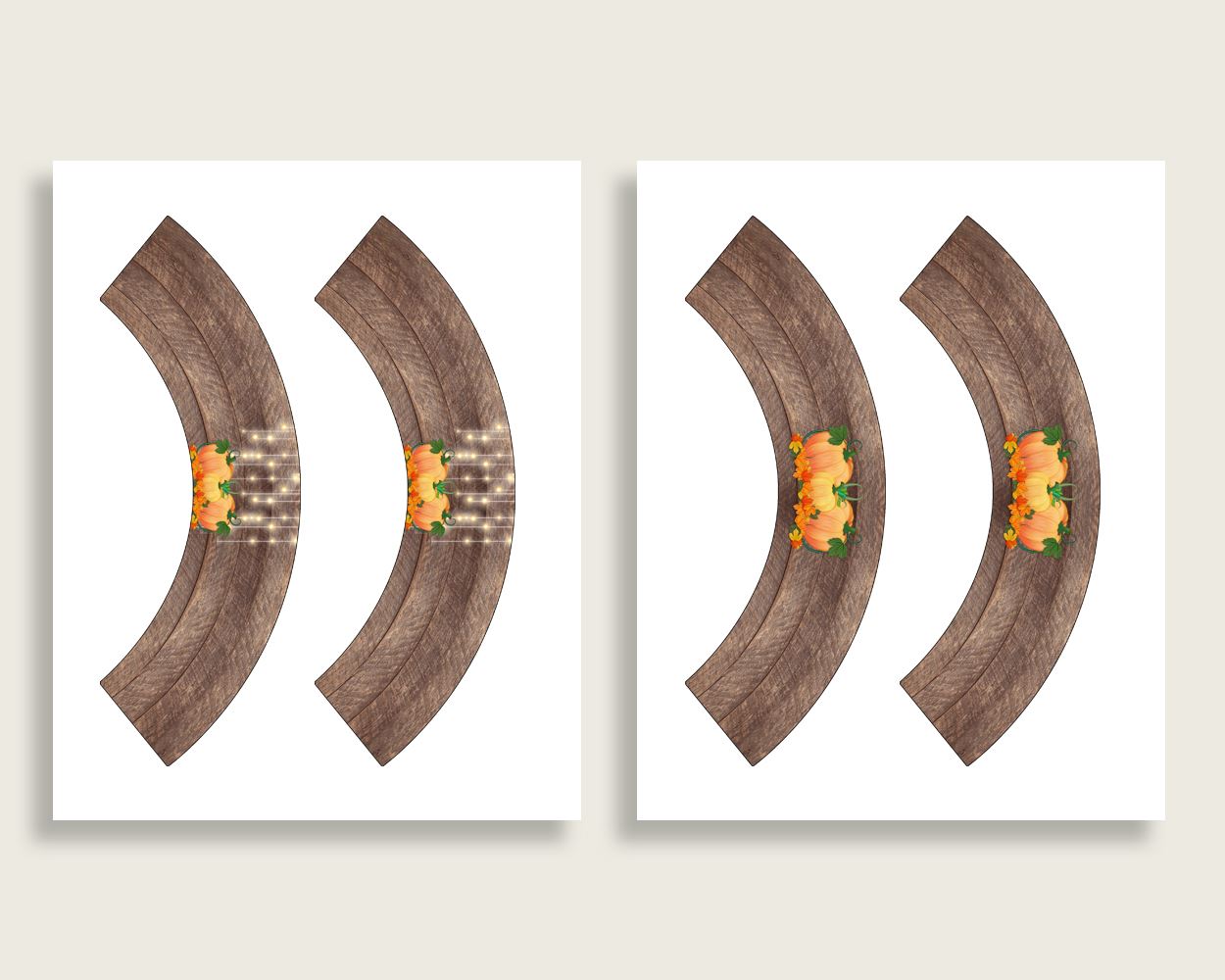 Cupcake Toppers And Wrappers Baby Shower Cupcake Toppers And Wrappers Autumn Baby Shower Cupcake Toppers And Wrappers Baby Shower 0QDR3 - Digital Product