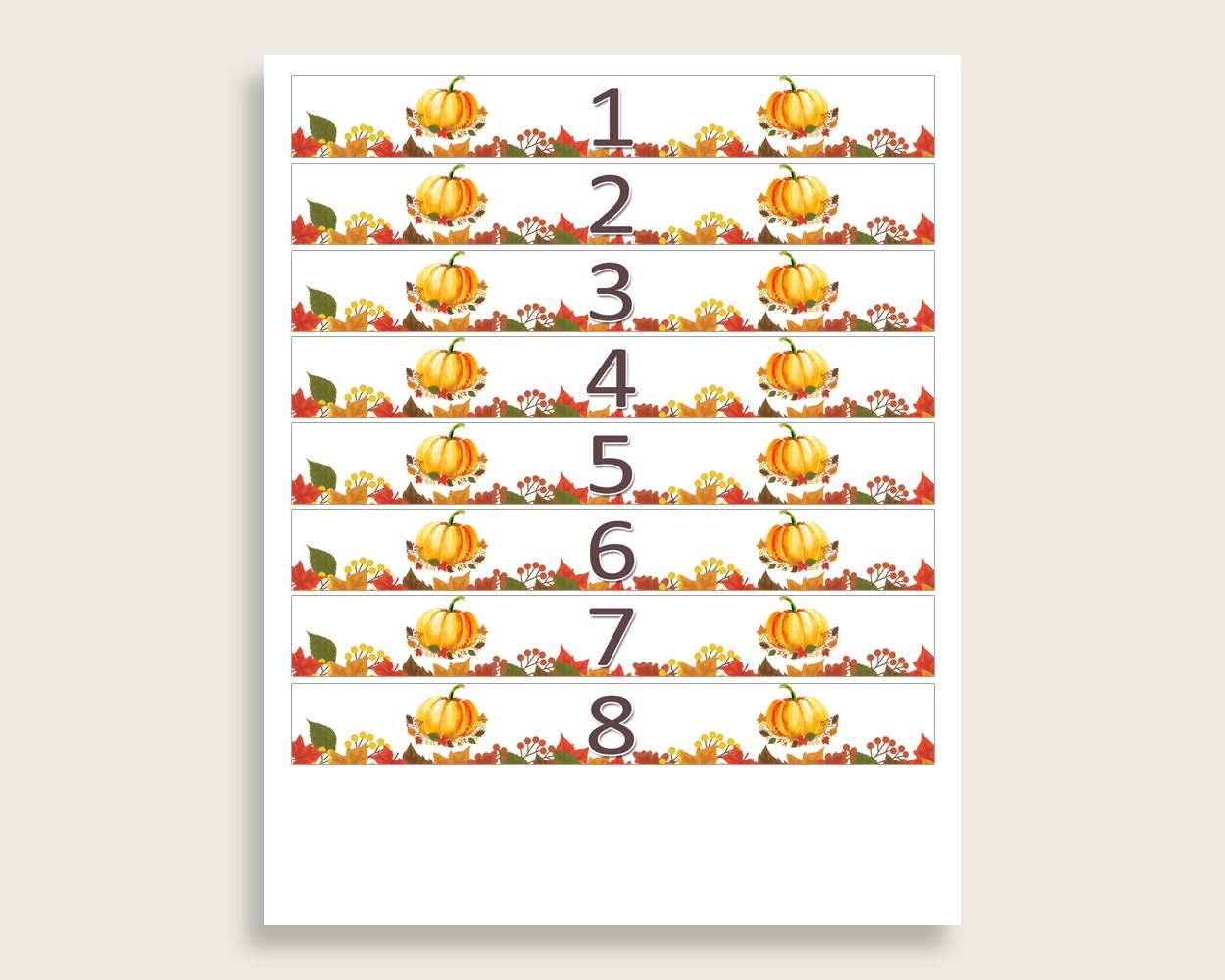 Baby Food Guessing Baby Shower Baby Food Guessing Fall Baby Shower Baby Food Guessing Baby Shower Pumpkin Baby Food Guessing Orange BPK3D - Digital Product