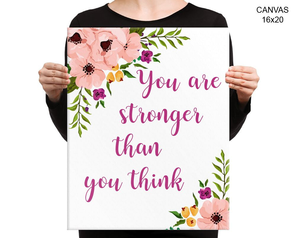 Stronger Print, Beautiful Wall Art with Frame and Canvas options available Decor