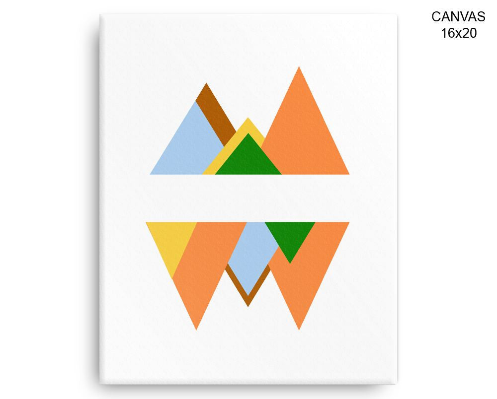 Mid Century Modern Print, Beautiful Wall Art with Frame and Canvas options available Decor