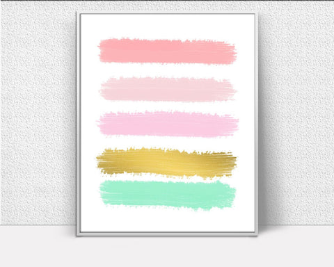 Abstract Art, Abstract Paint, Abstract Strokes Art, Abstract Digital Printable Wall Art, printable signs, Art Prints, Minimalist Print - Digital Download