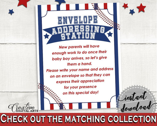 Envelope Addressing Baby Shower Envelope Addressing Baseball Baby Shower Envelope Addressing Baby Shower Baseball Envelope Addressing YKN4H - Digital Product