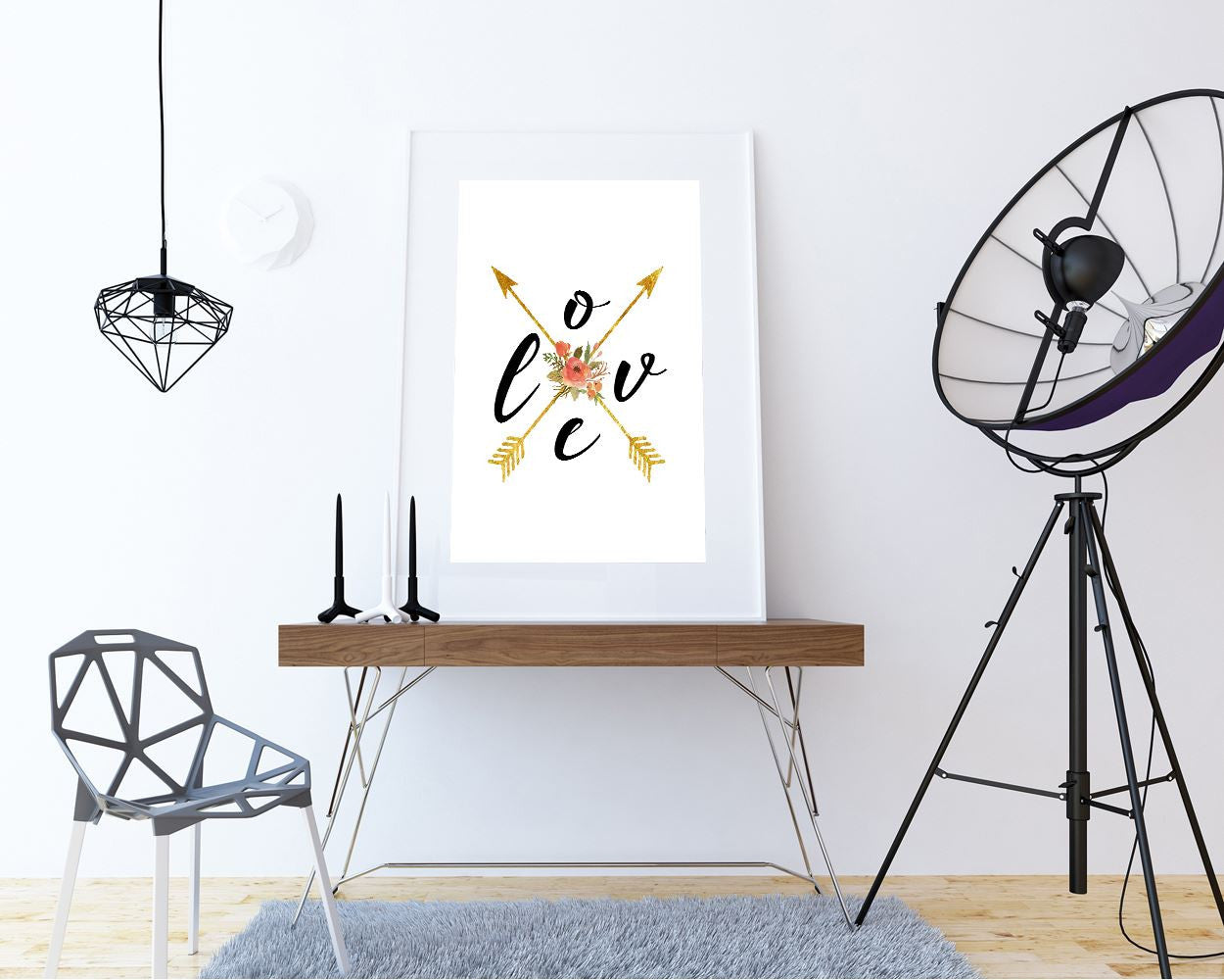 Arrow Framed Print Available Love Canvas Print Available Arrow Love Art Love Love Print Arrow Printed Love gold arrow decor love flowers art - Digital Download