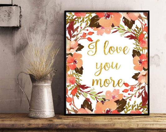 Wall Art Child Digital Print Child Poster Art Child Wall Art Print Child Nursery Art Child Nursery Print Child Wall Decor Child i love you - Digital Download